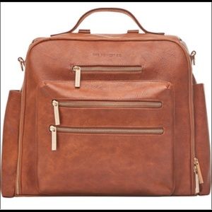 ISO Honest Company Cognac Cross Country Bag